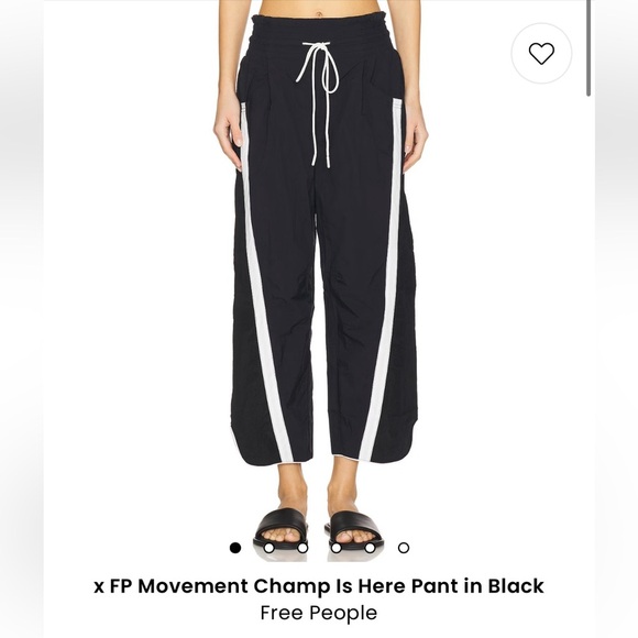 FP Movement by Free People Pants - NWT X Free People Movement Champ is Here Track Pant in Black Size Small